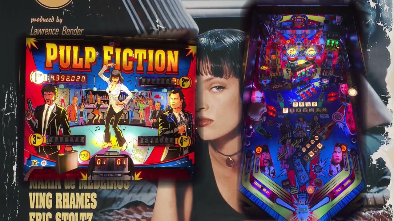 [4K] PULP FICTION - New Pinball From CGC - Gameplay pt. 1
