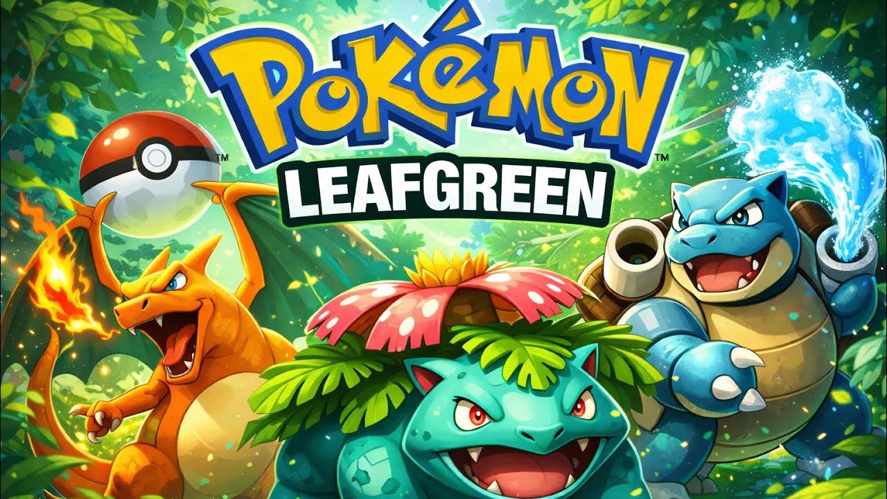 Picking my starter (Pokémon LeafGreen Part 1)