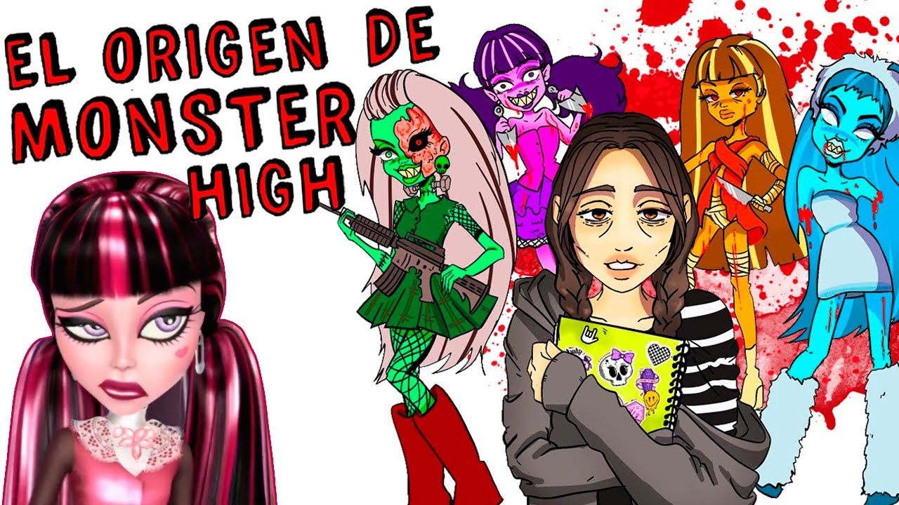 El OSCURO origen de Monster High 💀