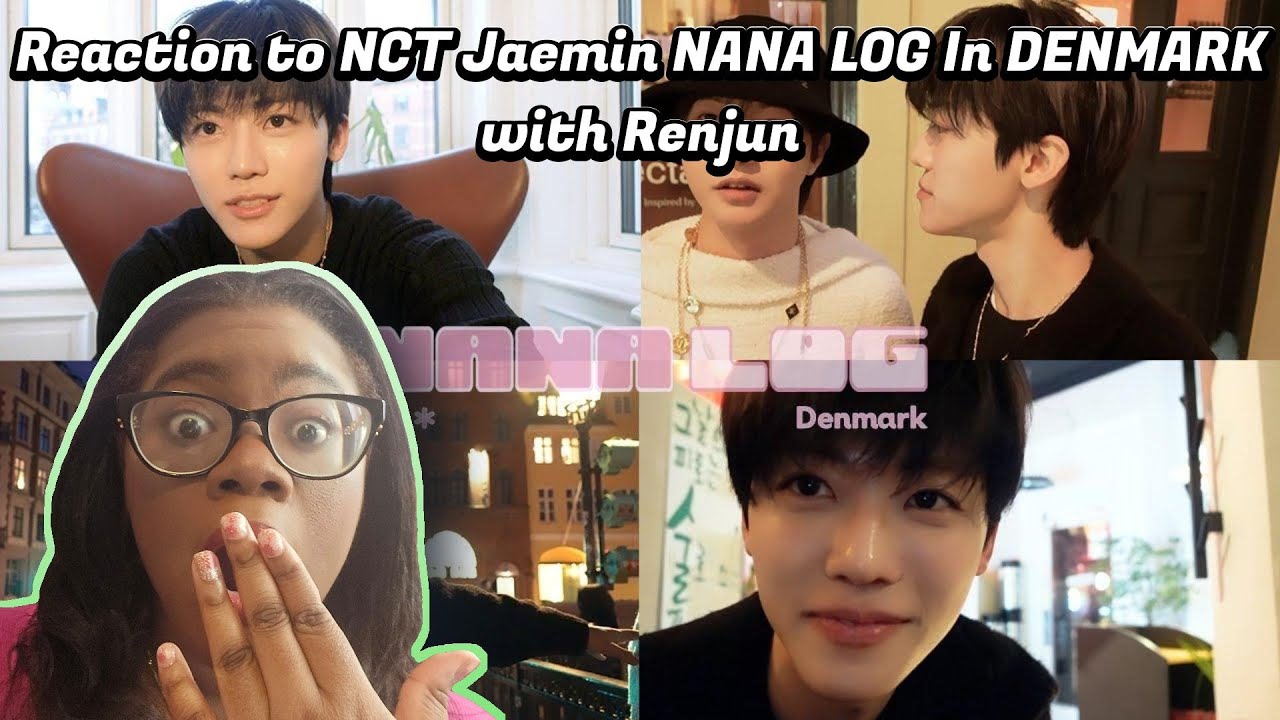Reaction to NCT Jaemin NANA LOG in Denmark with Renjun l KayTReacts