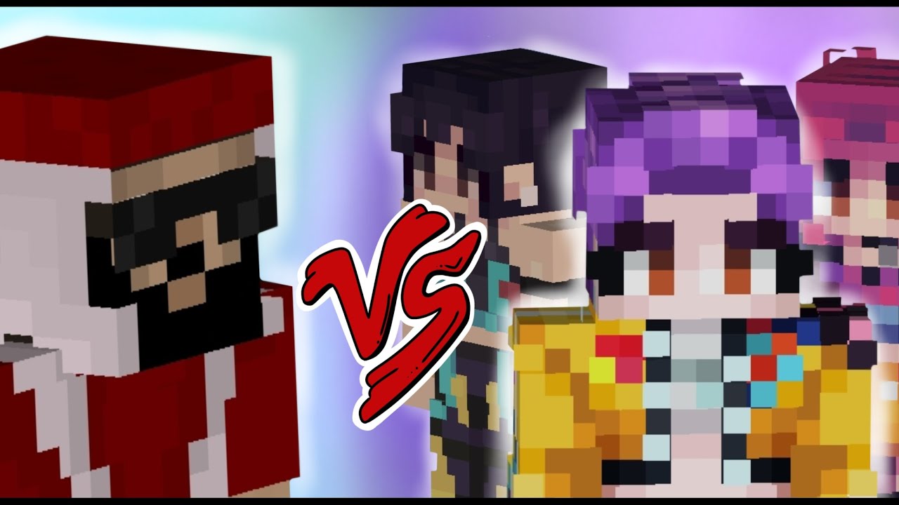 Guerreiras do K-Pop (Dubladoras) Vs. Mussa - Minecraft - Feito por: Gêmeas Santana 