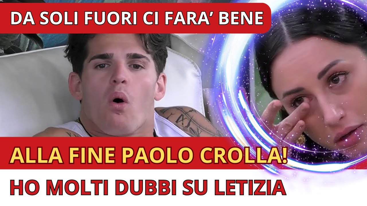 🌎 CROLLO EMOTIVO DI PAOLO MASELLA: PRIMI DUBBI SUL RAPPORTO CON LETIZIA