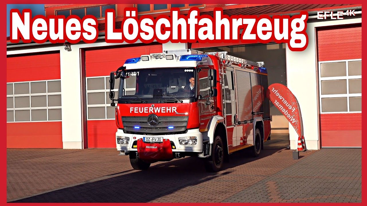 Übergabe Neues HLF 20 an die FF Wiedemar