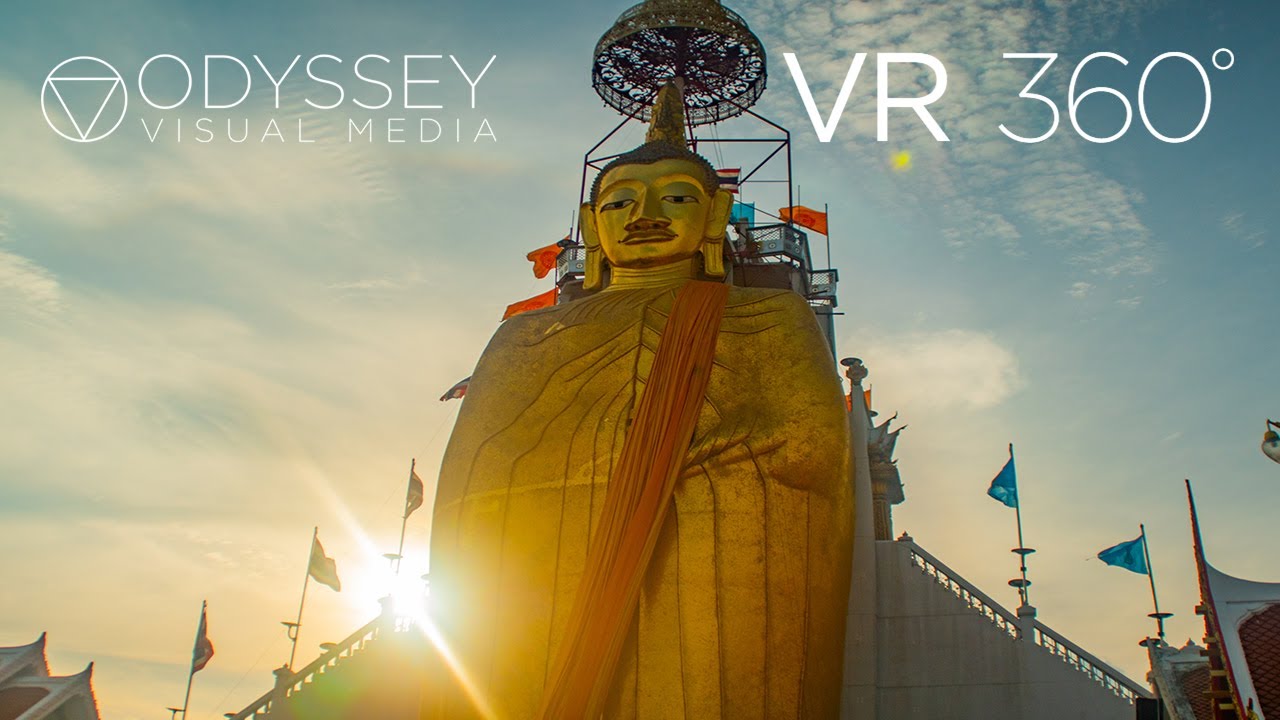 Wat Intharawihan Bangkok Virtual Tour VR 360&deg; Travel Experience Bangkok บางกอก ประเทศไทย Buddha