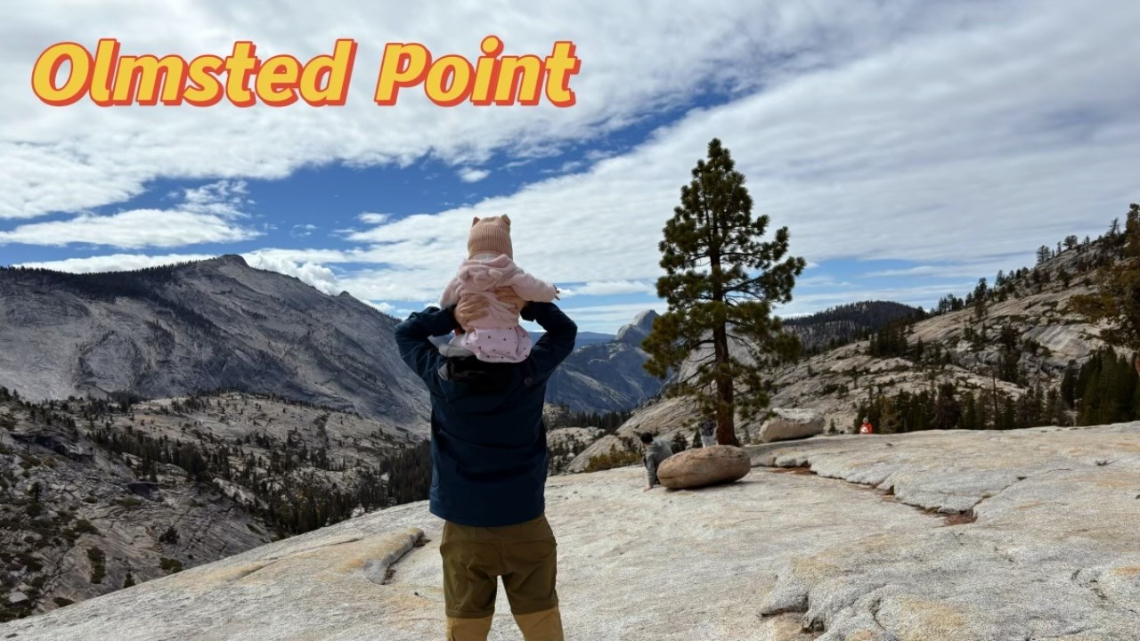 Day 4 - Part 1 - Olmsted Point is so beautiful | Yosemite National Park | 優勝美地國家公園