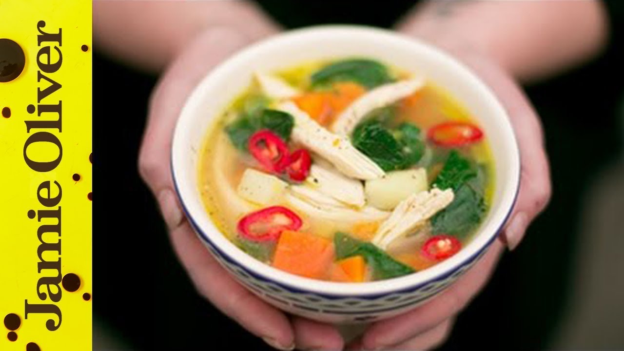 Healthy Chicken & Vegetable Soup | KerryAnn Dunlop