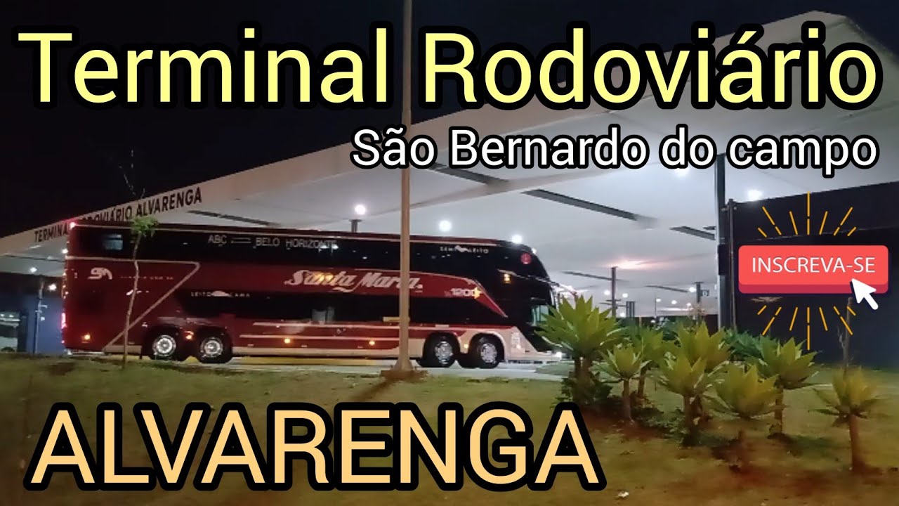 Rodoviária de São Bernardo do Campo. NOVO TERMINAL  ALVARENGA.