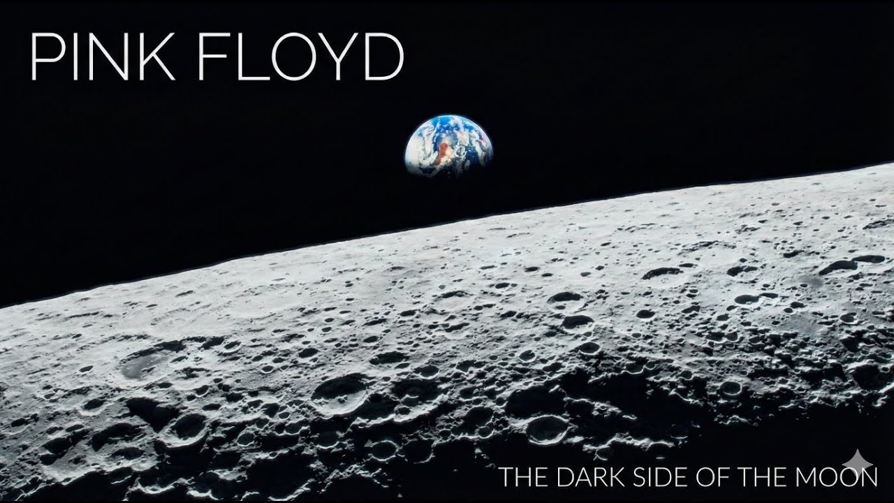 Return to the Dark Side: A Pink Floyd Inspired Electronic Odyssey [4K HDR Lunar Visuals] #pinkfloyd