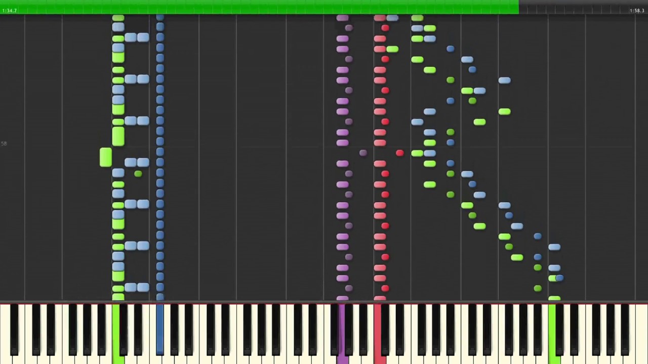 Yoshi's Island Boss Battle Synthesia