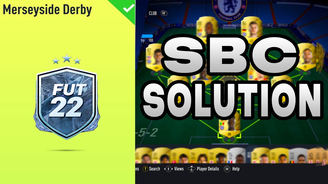 MERSEYSIDE DERBY SBC SOLUTION! ⭐ FIFA 22 ULTIMATE TEAM