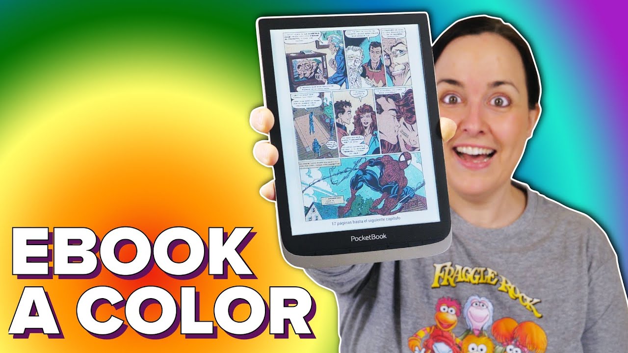 &iexcl;POR FIN! Lector de EBOOKS en COLOR (PocketBook InkPad)