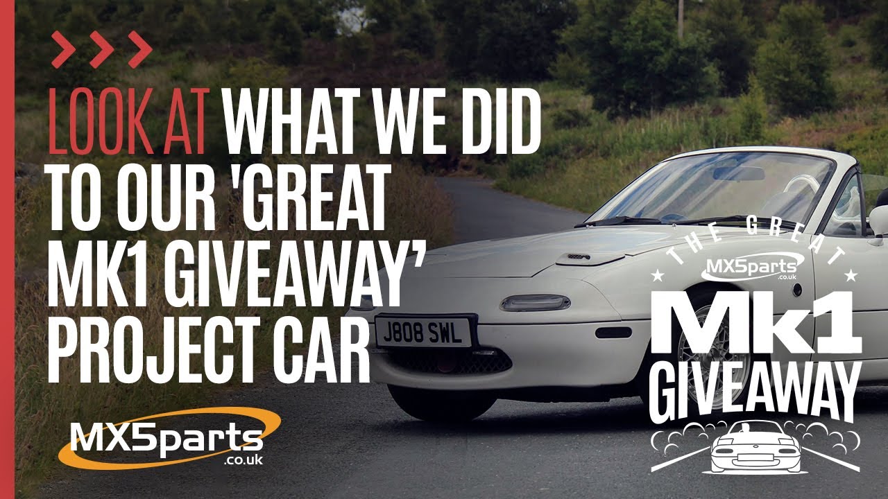 Look At What We Did To Our 'Great Mk1 Giveaway' Project Car #mx5