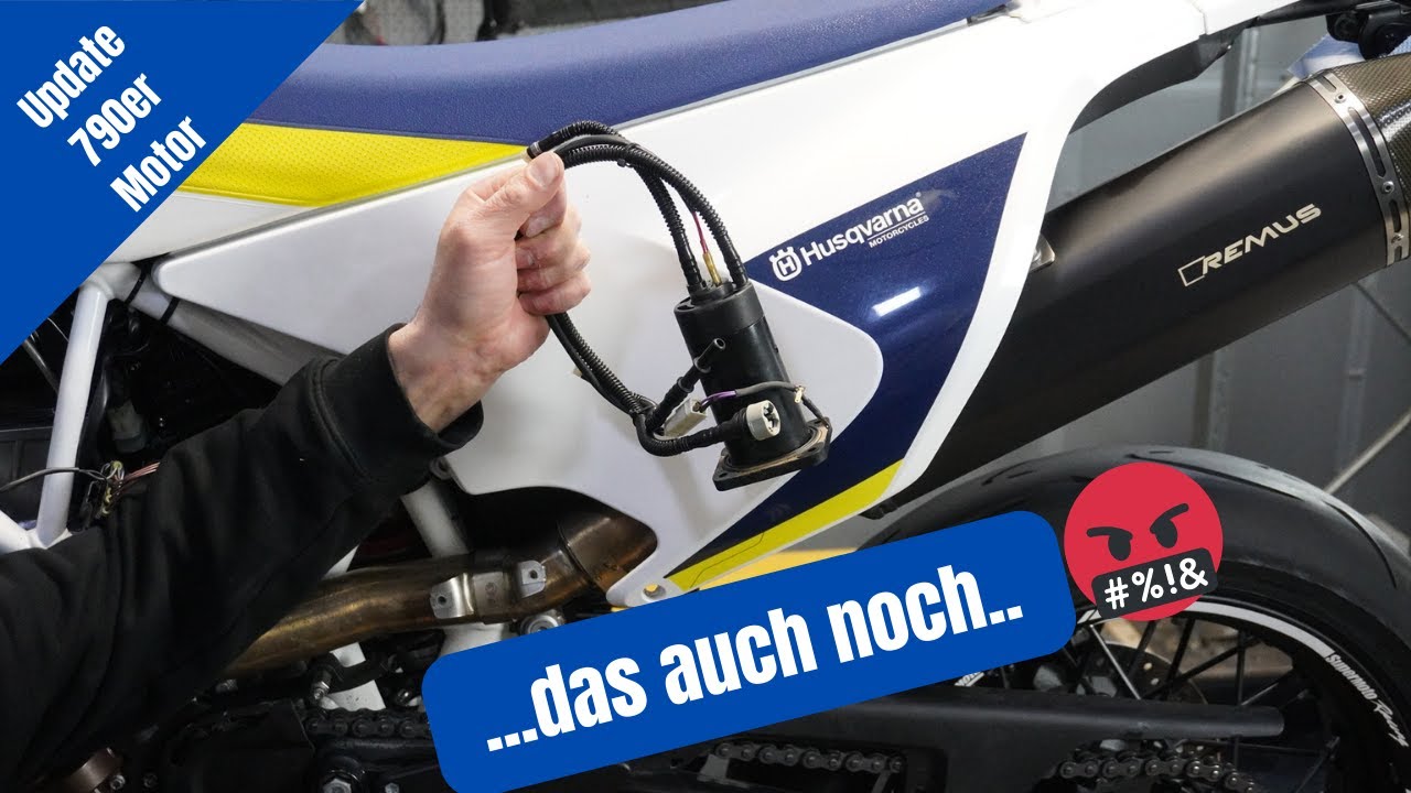 Husqvarna 701 SM Euro4 ... was noch alles falsch laufen kann🙈🙈 das Benzinpumpendrama