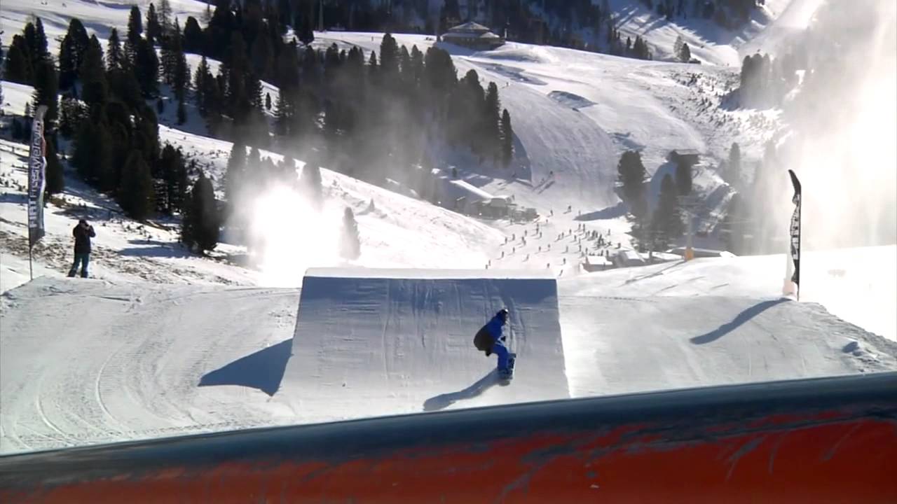 Fiat Freestyle Team Obereggen Snowpark Introduction