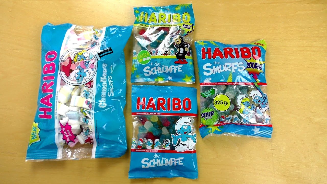 HARIBO Smurf Battle & Bonus Unboxing