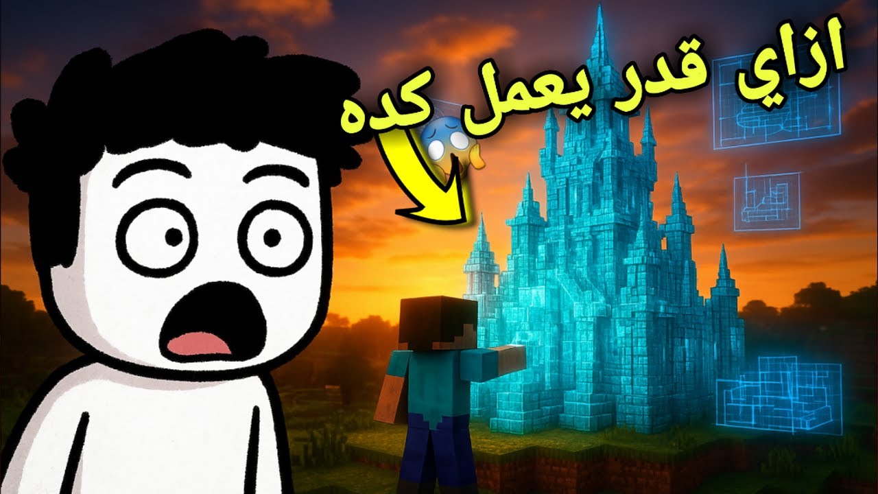 خليت ال AI يلعب ماين كرافت بدالي!  Minecraft With AI
