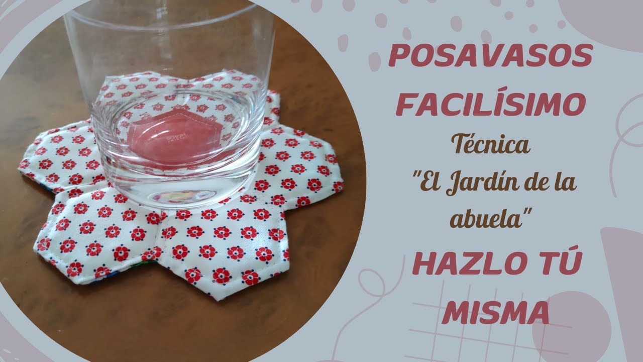 Posavasos rápido y sencillo. Técnica 