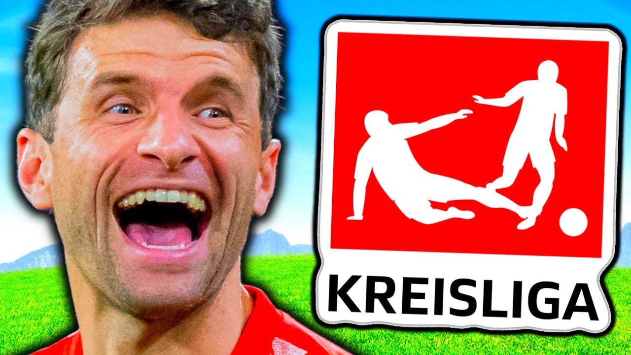 Was wäre, wenn Thomas Müller KREISLIGA spielen würde? 👀 (FC 24 Experiment)