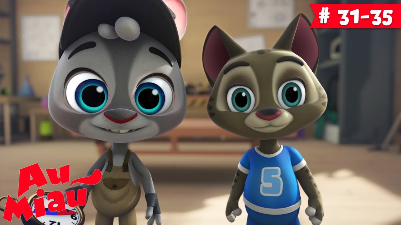Au Miau 🐶 Filme infantil em Portugues completo