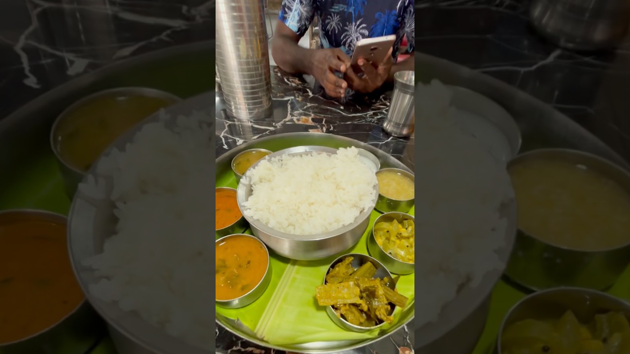 Sema Lunch 🔥&hearts;️ | Veg Meals | Street Food | TamilTravelTuber