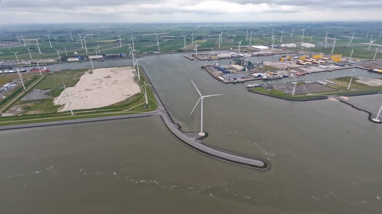 Eemshaven in vogelvlucht - 14 juni 2024