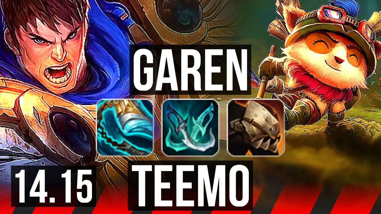 GAREN vs TEEMO (TOP) | 800+ games, 7/2/4 | EUW Master | 14.15