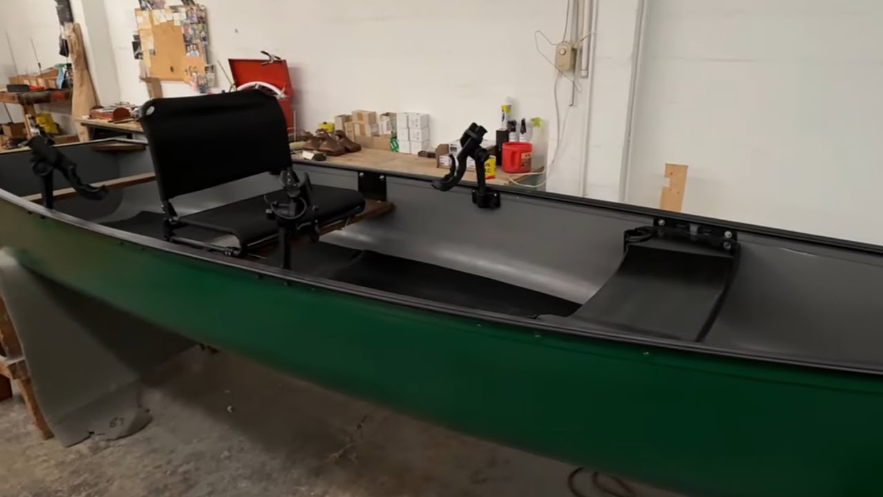 Canoe Modifications | Paint, Transom Repair, Flooring, Rod Holders & Wheel Dolly's