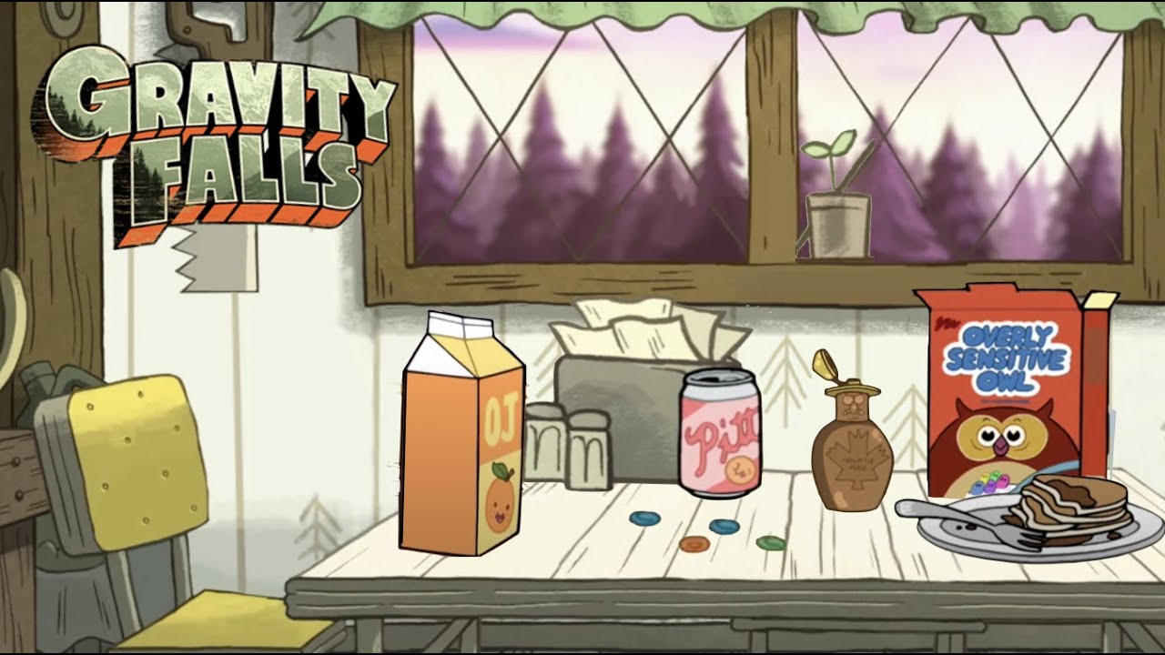 Breakfast with the Pines Family Ambience 🥞  -  Gravity Falls ASMR for Sleep, Study & Relaxation