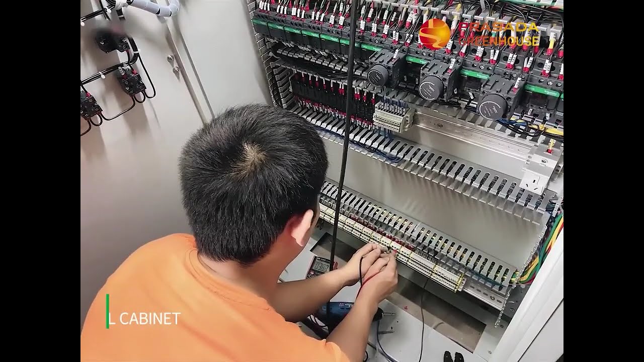 Electrical control cabinet assembly