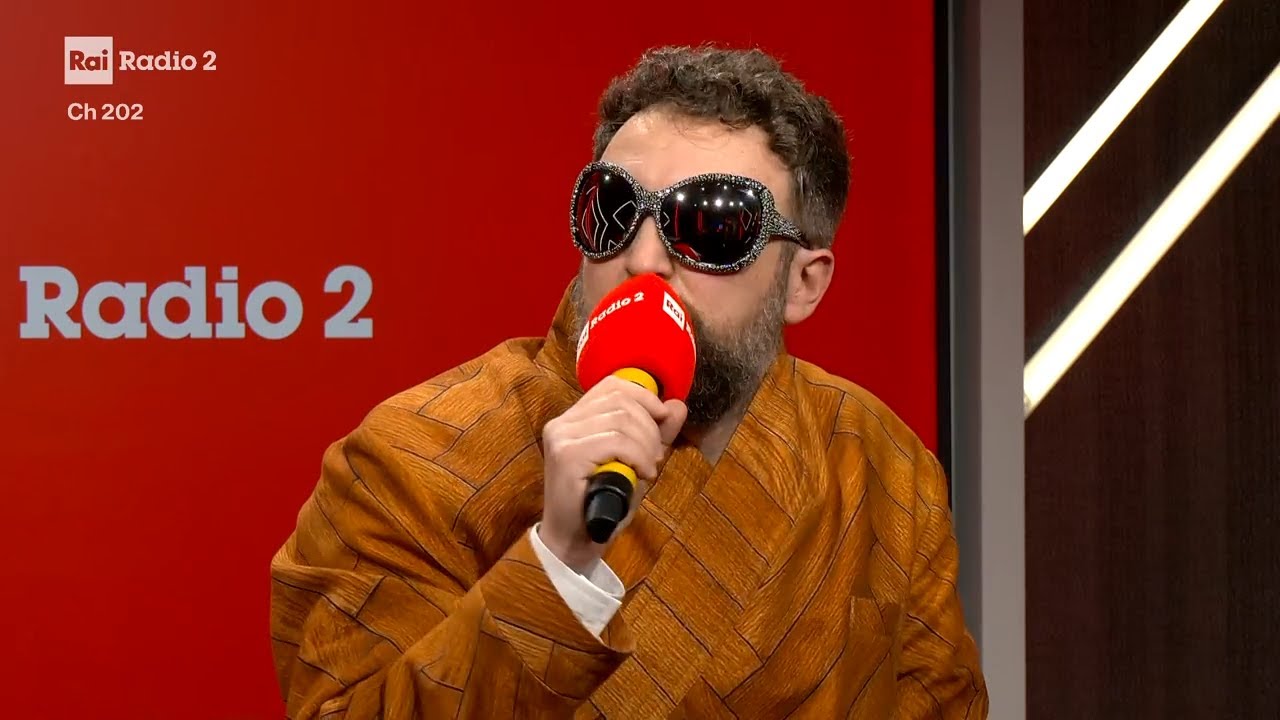 Intervista a Dargen D'Amico (Prima Serata) - Radio2 a Sanremo 2026