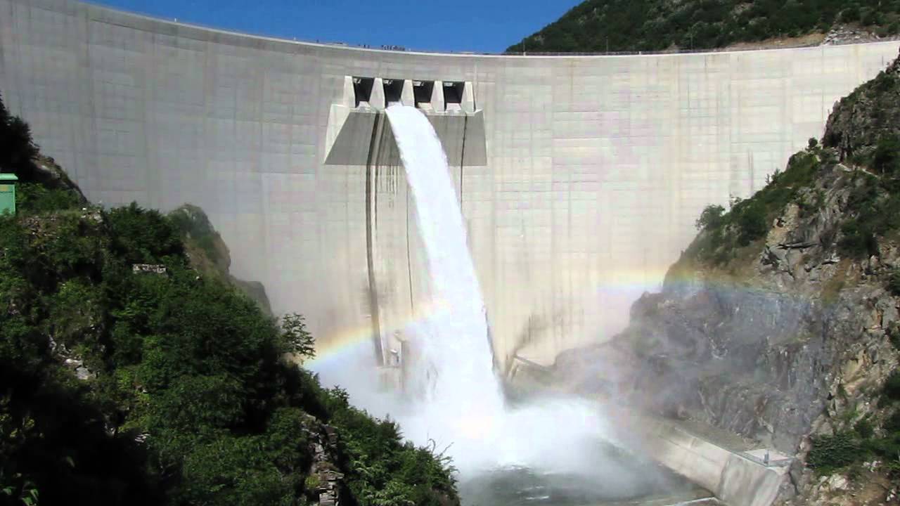 Tsankov Kamak Dam Spillway test video1
