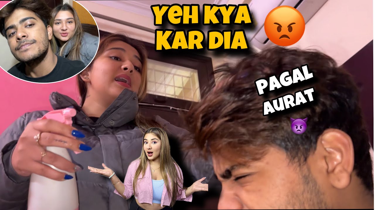 Propose Day Per Yeh kya kar dia Hiya Ne Mere Baalo Ke Sath 😭