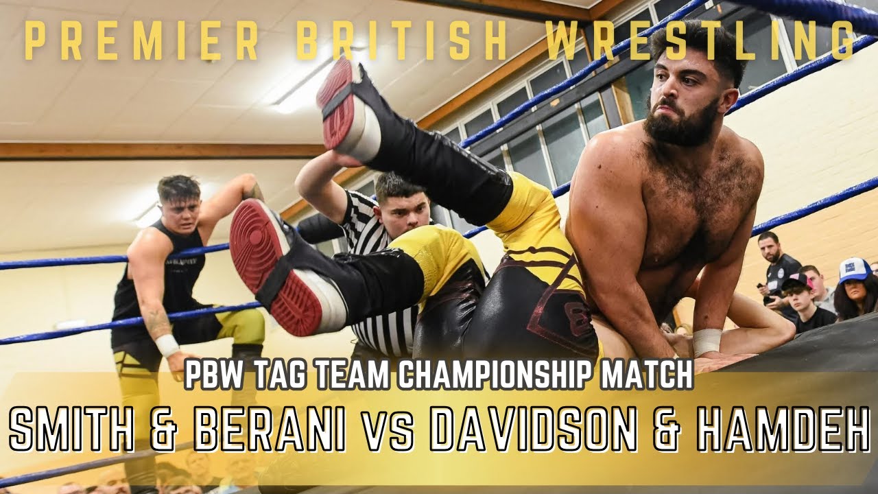 Smith & Berani vs Davidson & Hamdeh: PBW Tag Team Championship Match -PBW LIVE IN DUMBARTON 28/11/25