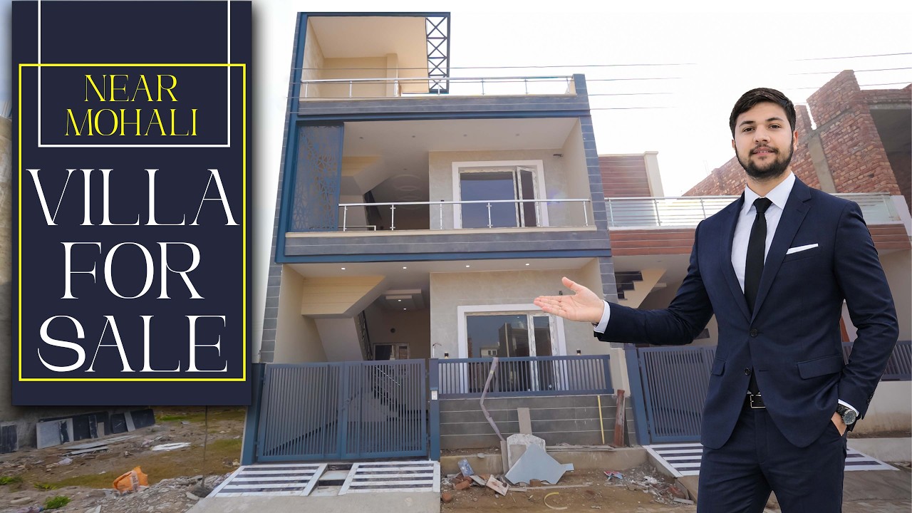 107 Gajj 5bhk Villa For Sale Near Mohali  ||  Ready To Possession  ||