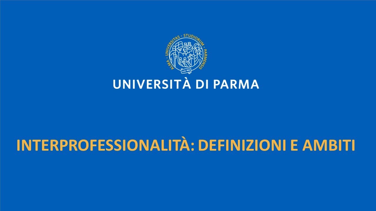Interprofessionalità: definizioni e ambiti