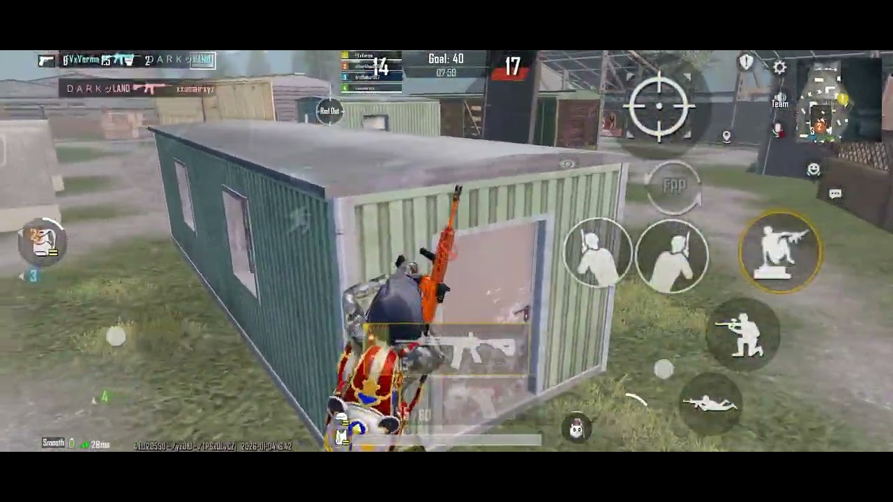 WAIT Till End BGIS Practice TDM Match. My Starting 🤡 But Ending 😈..... 
