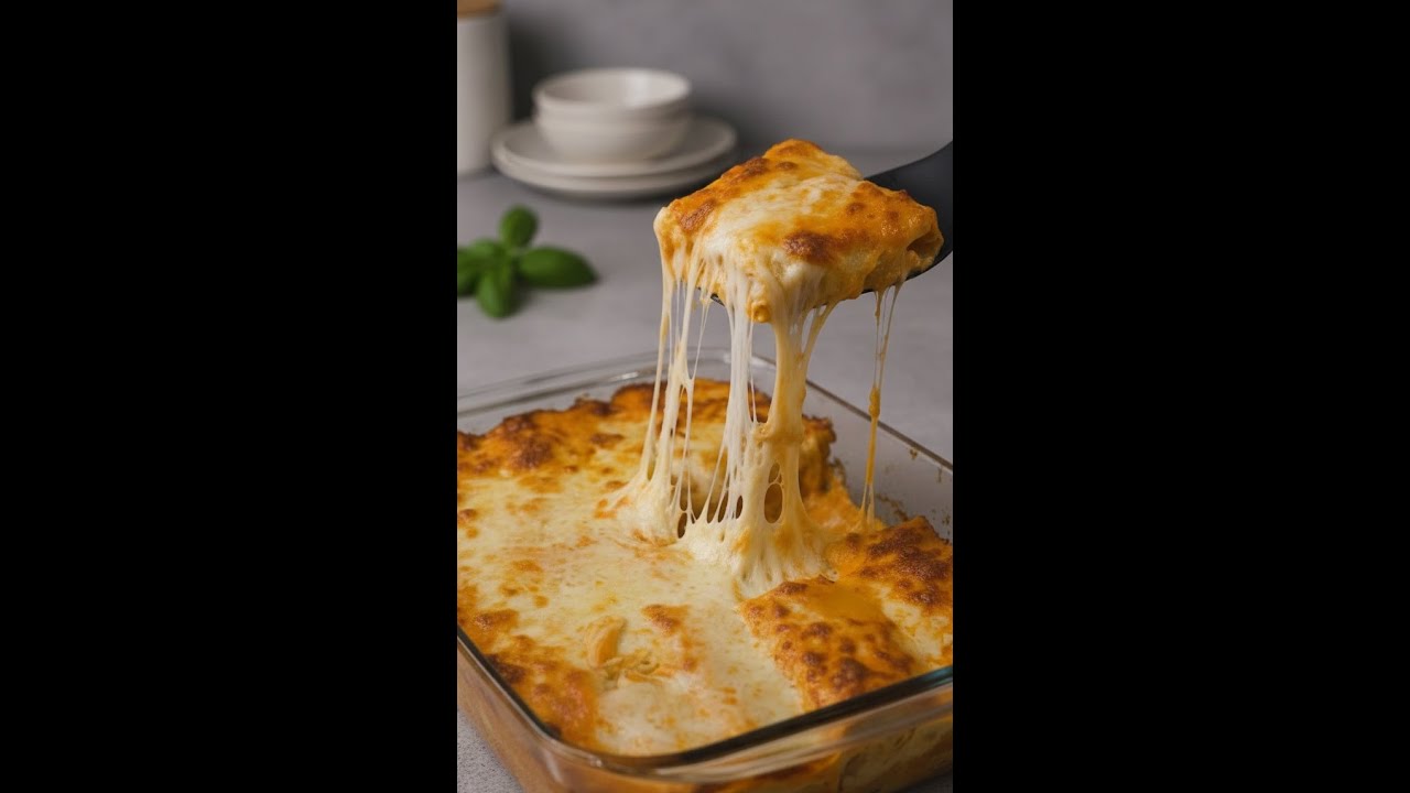 ¡MÁS CREMOSOS QUE NUNCA! Canelones de Pollo SIN GLUTEN