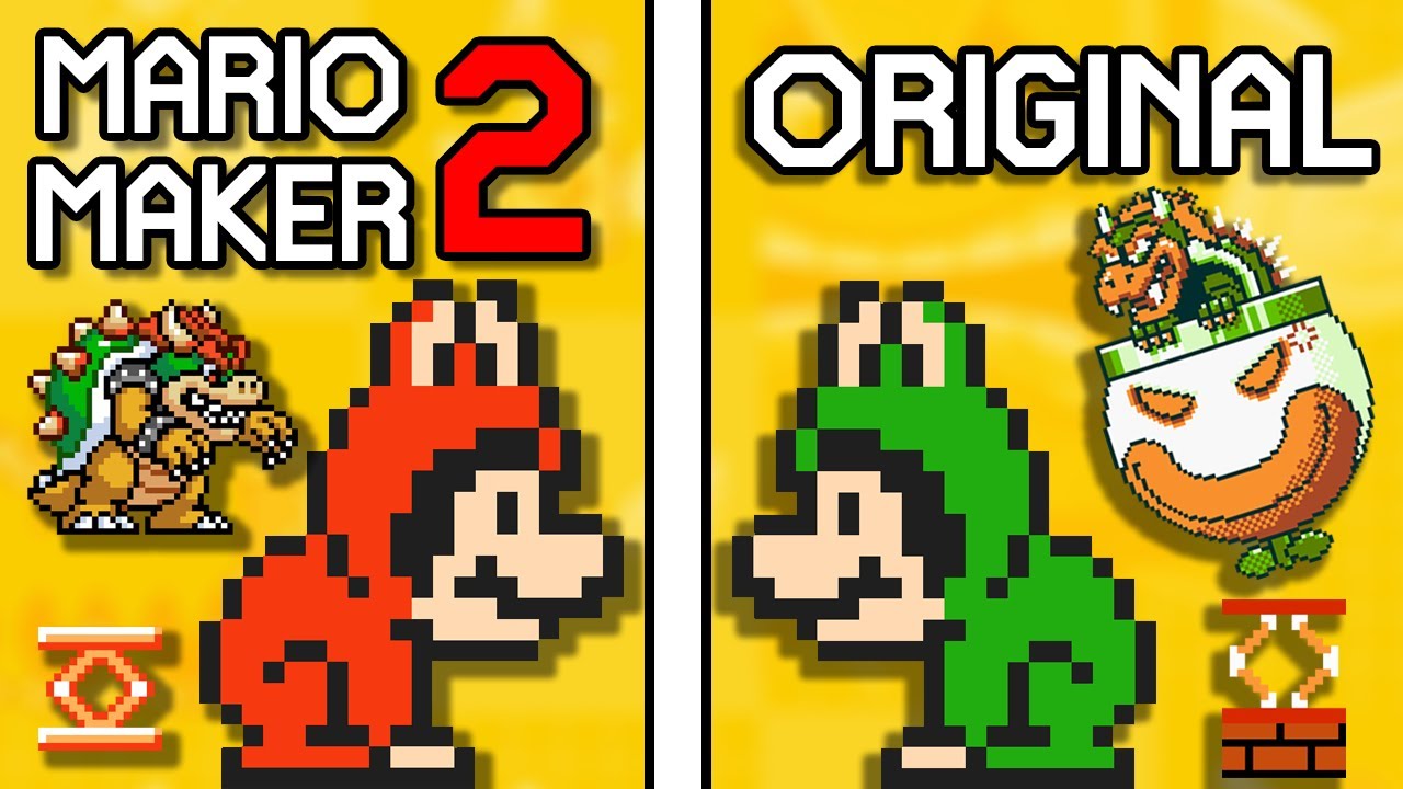 The CHANGED items of Super Mario Maker 2