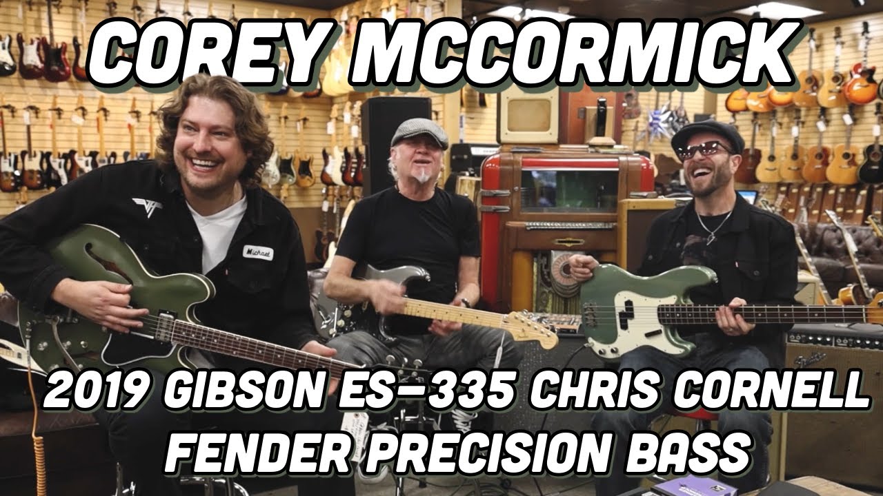 Corey McCormick | Michael Lemmo -  2019 Gibson ES-335 Chris Cornell Tribute Green