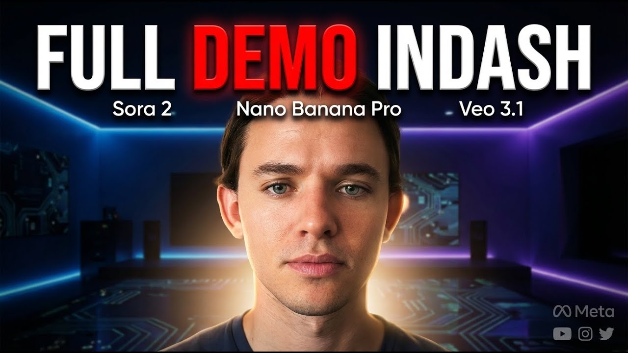 C&oacute;mo Usar Indash de Principio a Fin (Anuncios, Im&aacute;genes y Videos Pro en Minutos)