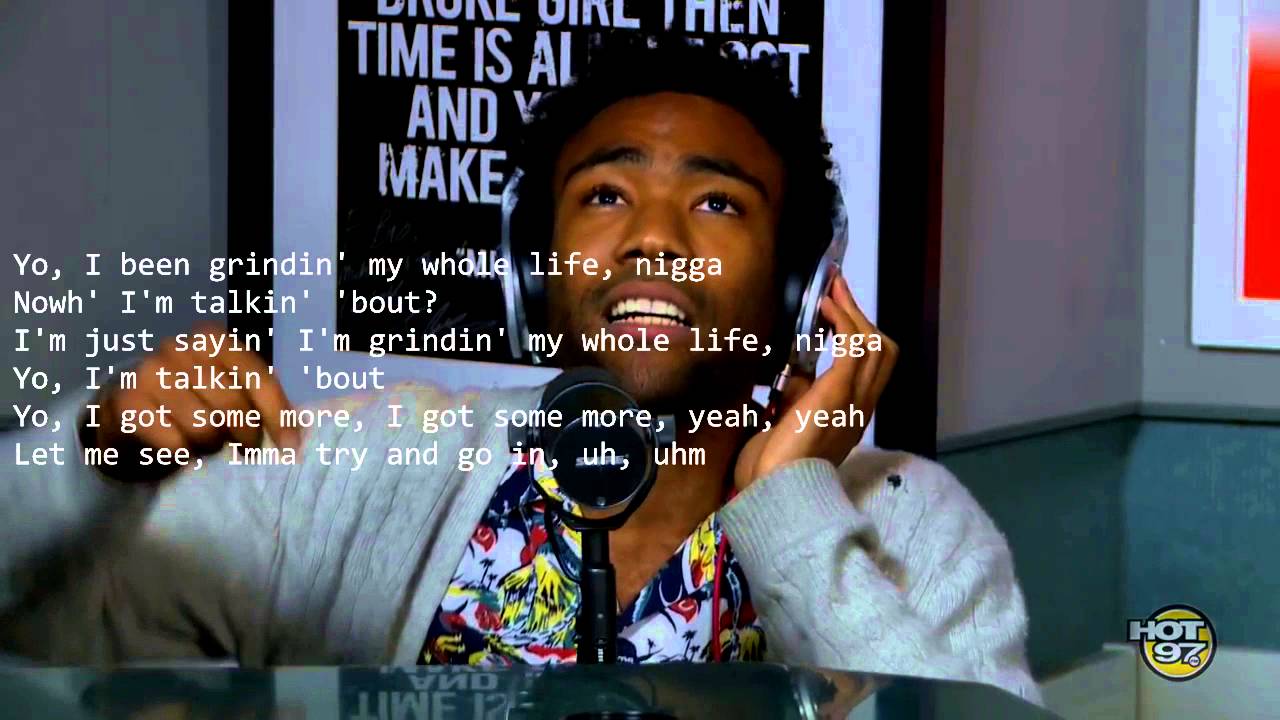 Childish Gambino - Rosenberg Freestyle [Lyrics]
