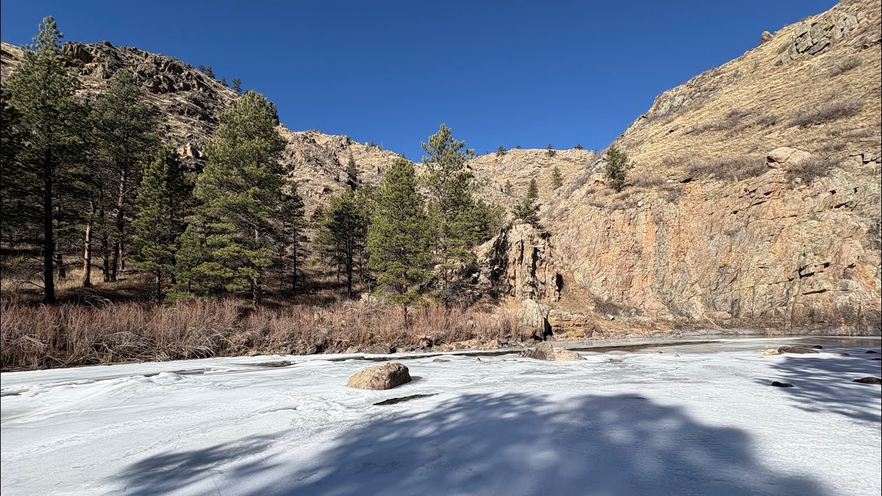 Fishing the Poudre. Colorado Fly Fishing 