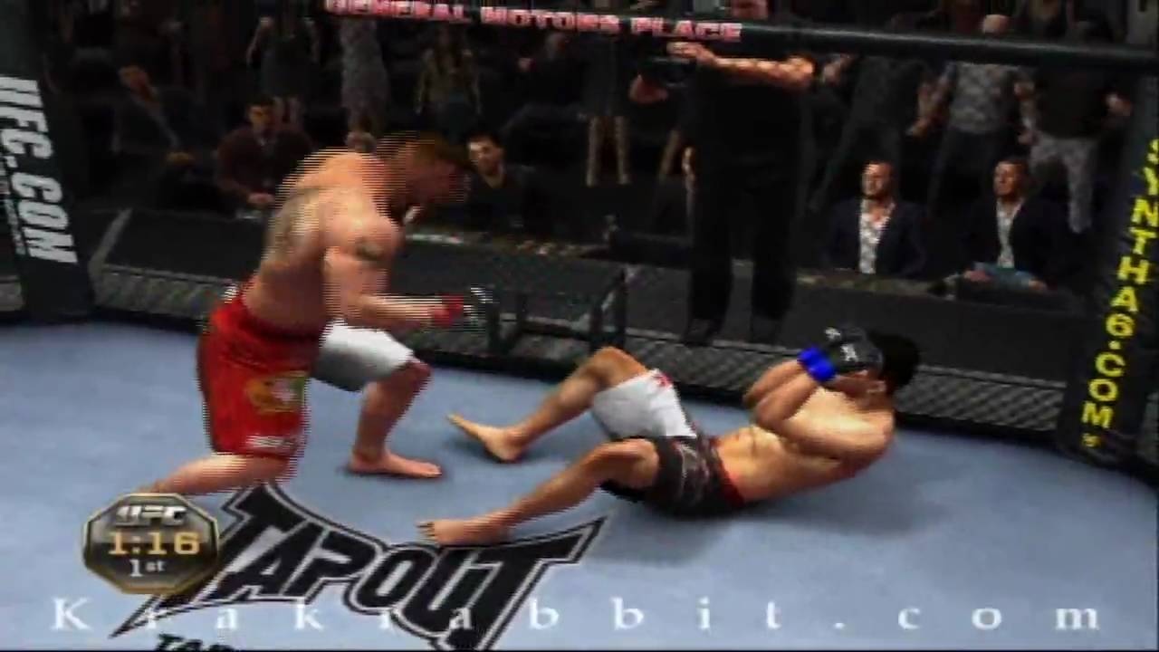 UFC Undisputed 2010 Brock Lesnar Vs. Frank Mir Gameplay Footage!