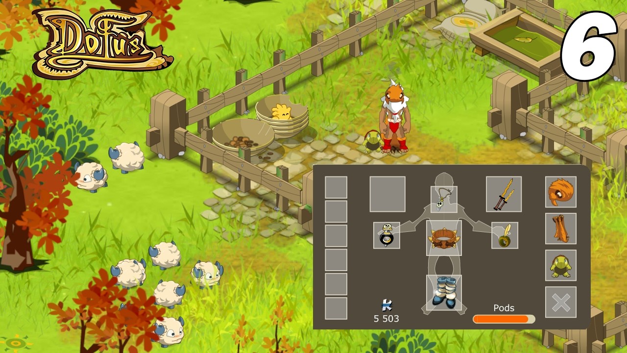 Sadida Fourbe level 36 ,panoplie prespic ! Dofus Retro EP5