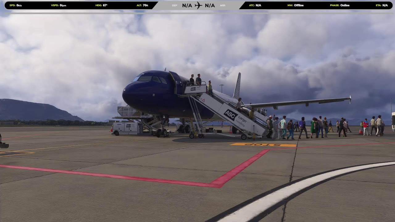 LIPQ - LICJ | Fullflight A320 Fenix Fs2024