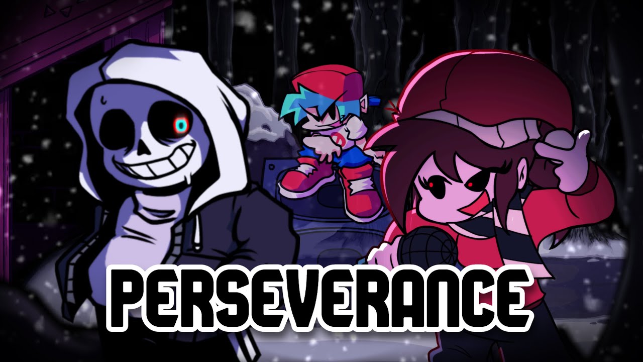 Perseverance But It's Dust Sans Vs. GF - FNF Cover
