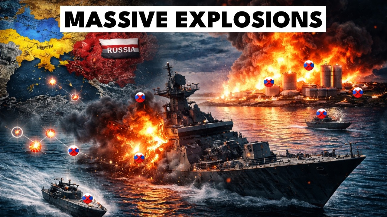 Ukraine&rsquo;s Bold Strike: Russian Warship Hit, Port Operations Halted