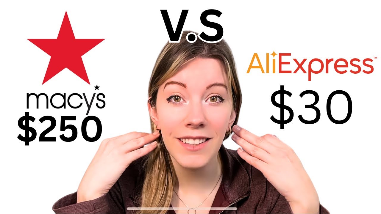 AliExpress VS Department Store Jewelry (I got a tip on the Manufacturer!!)