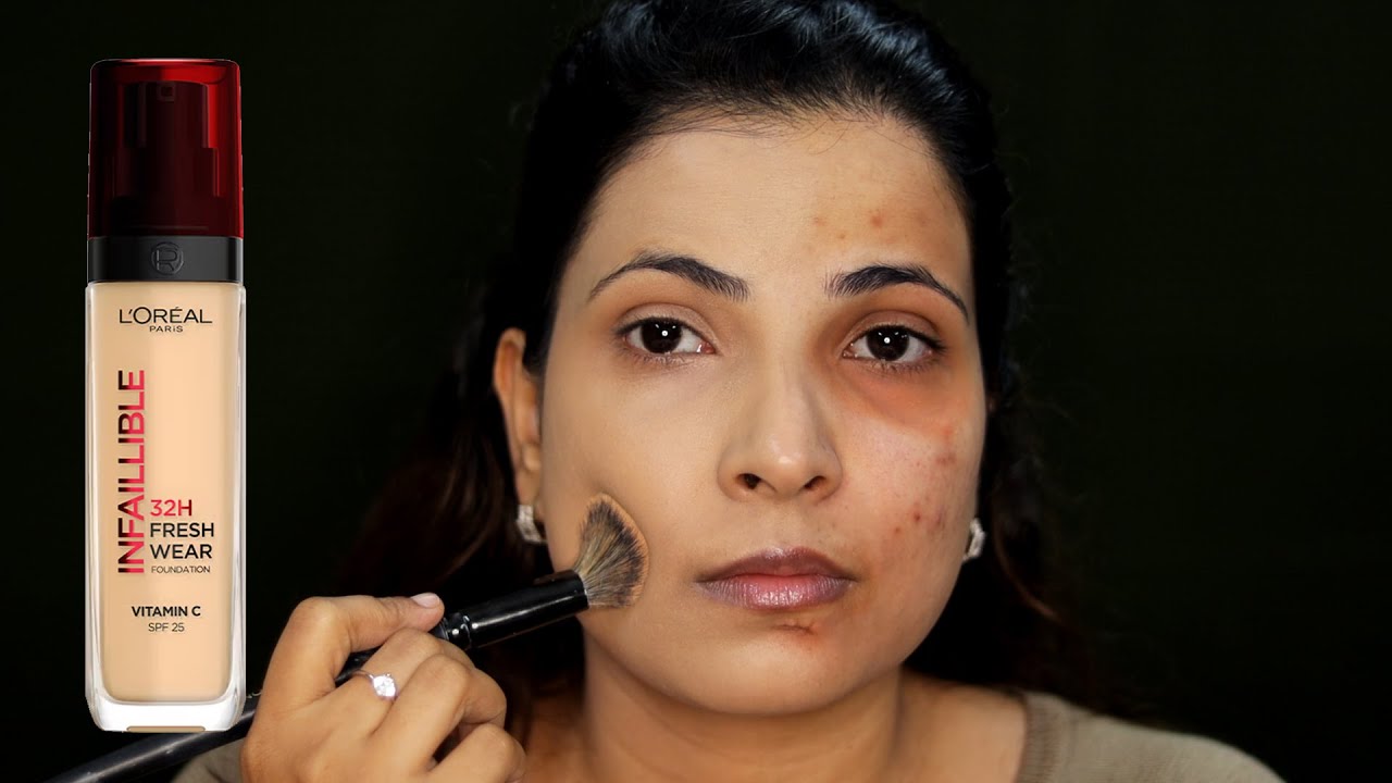 L'Oreal Paris Infallible 32H Fresh Wear Foundation | Review & Demo