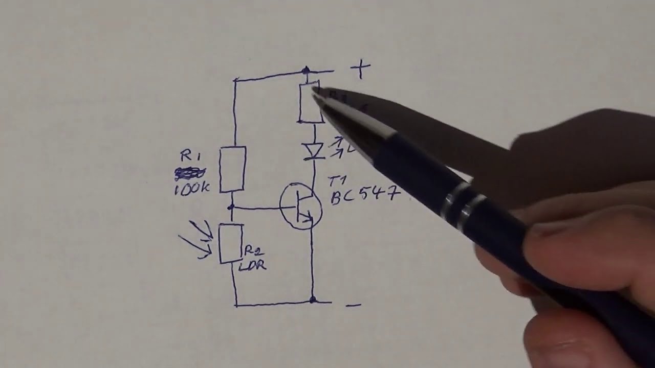 Elektroniikkakerho Osa 4. Rakennellaan Hämäräkytkin Ledillä.